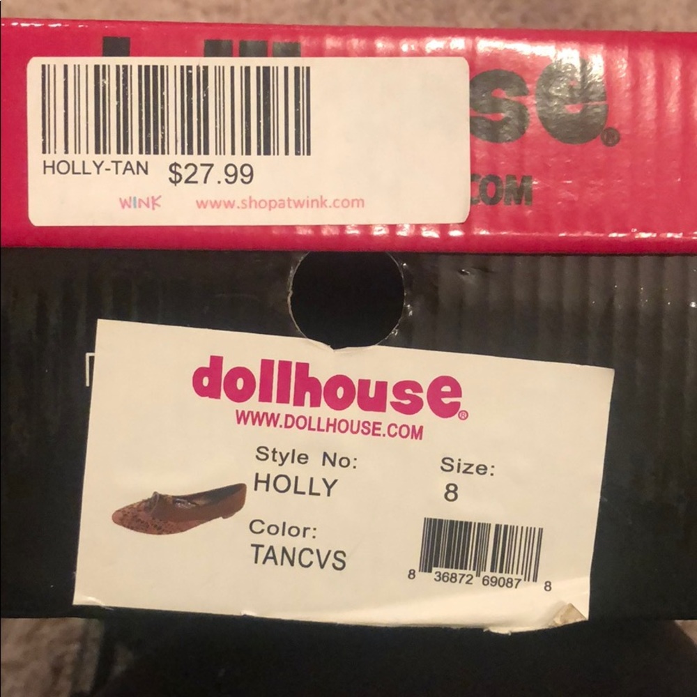 Women’s dollhouse flats size 8
